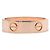 Anello Cartier Love Oro Rosa - vista 2