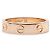 Anello Cartier Diamond Love Oro Rosa - vista 2