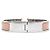 Bracciale Hermès Click H Rosa Polveroso - vista 3
