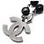 Chanel Bracciale di perle con logo CC - vista 3