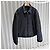 Prada Triangle Logo Nylon Bomber Jacket Black - view 3