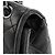 CHANEL - Borsa a tracolla Classique/Timeless Elementary Chic Flap in pelle liscia nera - vista 7