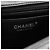 CHANEL - Borsa a tracolla Classique/Timeless Elementary Chic Flap in pelle liscia nera - vista 8