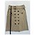 Gonna a trapezio vintage Burberry foderata Nova Check c. 2000s Beige S - vista 12