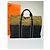 Borsa Tote Vintage Hermès Troca Canvas Fine anni 1990 Olive Black - vista 15