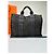Tote vintage Hermès Canvas Nero Grigio Argento - vista 8