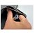 Vintage Hermès Canvas Zip Wallet Tan Grey Black Silver - Ansicht 7