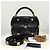 Valentino Borsa Tote e borsa a tracolla Roman Stud Nera - vista 6
