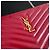 Autre Marque Clutch Monogram Matelassé Large Rossa - vista 7