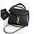 Autre Marque Borsa a mano e spalla Cassandra Mini Top Handle Tote Nera