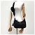 Prada Borsa Hobo Crossbody in Nylon Multi Tessuto Nera - vista 2