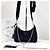 Prada Borsa Hobo Crossbody in Nylon Multi Tessuto Nera - vista 3