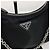 Prada Borsa Hobo Crossbody in Nylon Multi Tessuto Nera - vista 7