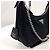 Prada Borsa Hobo Crossbody in Nylon Multi Tessuto Nera - vista 8