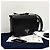 Prada Borsa a spalla e crossbody con logo triangolare spazzolato Nero - vista 4