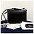 Prada Borsa a spalla e crossbody con logo triangolare spazzolato Nero - vista 6