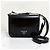 Prada Borsa a spalla e crossbody con logo triangolare spazzolato Nero - vista 7