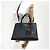 Prada Borsa Tote Saffiano Paradigm Borsa a Tracolla Nera - vista 3