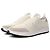 Kiton Sneakers in cotone tecnico Cream White - vista 3