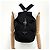 Prada Zaino in nylon con logo triangolare Nero - vista 3