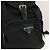 Prada Zaino in nylon con logo triangolare Nero - vista 6
