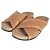 Brunello Cucinelli Pantofole in pelle marrone