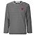 Comme Des Garcons Baumwollpullover Schwarz Weiß - Ansicht 4