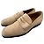 Mocassini Bally in camoscio marrone uomo