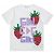 Comme Des Garcons Westfall Strawberry T-Shirt mit kurzen Ärmeln NQ - Ansicht 4