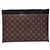 Louis Vuitton Monogram Discovery Pochette Clutch GM - vista 3