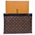 Louis Vuitton Monogram Discovery Pochette Clutch GM - vista 7