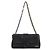 Jacquemus Borsa con catena in pelle di agnello nera - vista 4