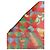 Dolce & Gabbana Foulard quadrato in seta stampato multicolore - vista 3