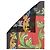 Dolce & Gabbana Foulard quadrato stampato in seta multicolore - vista 3