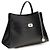 Alexander Mcqueen Borsa a tracolla Bos Taurus in pelle di vitello nera - vista 2