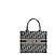 Bolso Tote Dior Oblique de algodón azul