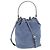 Prada Borsa in poliammide riciclata blu - vista 2
