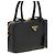 Prada Borsa in pelle di vitello nera - vista 3