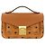 MCM Borsa crossbody in polietilene marrone