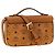 MCM Borsa crossbody in polietilene marrone - vista 2