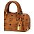 MCM Borsa in polietilene marrone - vista 3