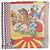 Dolce & Gabbana Foulard Quadrato in Seta Stampata Multicolore
