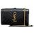 Autre Marque Borsa a Spalla con Catena a Busta Borsa Crossbody Nera