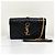 Autre Marque Borsa a Spalla con Catena a Busta Borsa Crossbody Nera - vista 6
