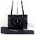 Autre Marque Borsa a Tracolla Uptown Medium Tote Nero - vista 4