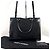 Autre Marque Borsa a Tracolla Uptown Medium Tote Nero - vista 6