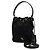 Prada Mini borsa tote a secchiello con logo triangolare
