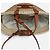Céline Petit Panier Sac Cabas en Feuille de Palmier et Veau Classic - vue 5