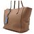 Gucci Borsa a Tracolla Shopper Swing Medium in Pelle Beige - vista 2