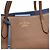 Gucci Borsa a Tracolla Shopper Swing Medium in Pelle Beige - vista 9